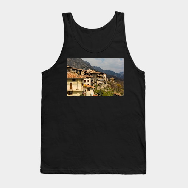 Poffabro Village in North East Italy Tank Top by jojobob